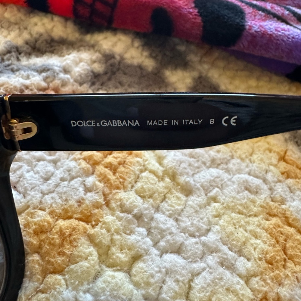 Dolce & Gabbana Pink Floral Rose Print Oversized Sunglasses - Picture 6 of 9